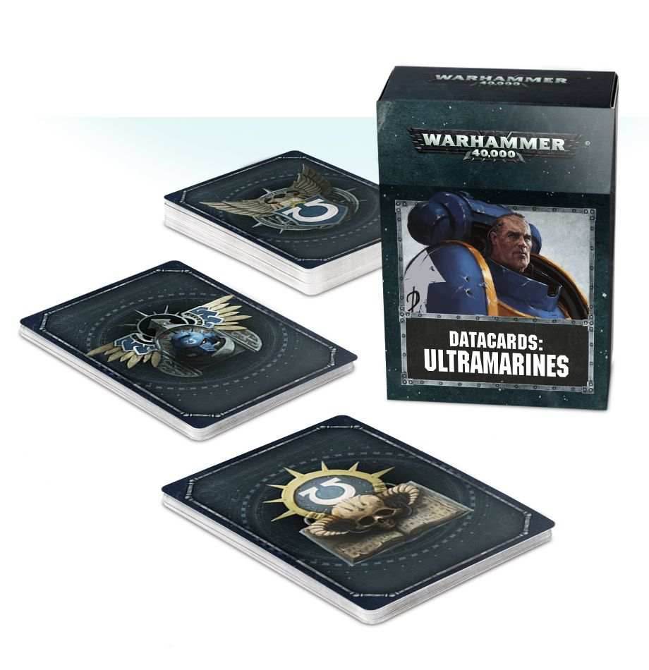 Warhammer 40K: Ultramarines - Datacards -