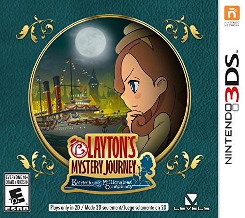 Layton's Mystery Journey: Katrielle and the Millionaires' Conspiracy (Nintendo 3DS) - Game Only