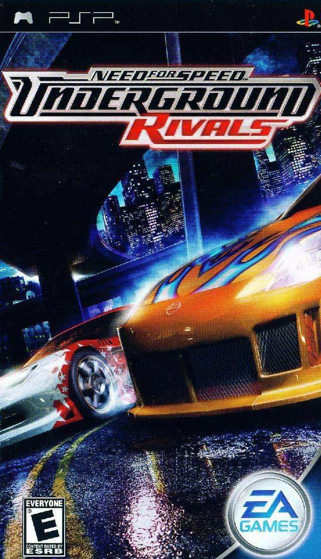 Need For Speed: Underground Rivals (PSP) - Game Manual Only