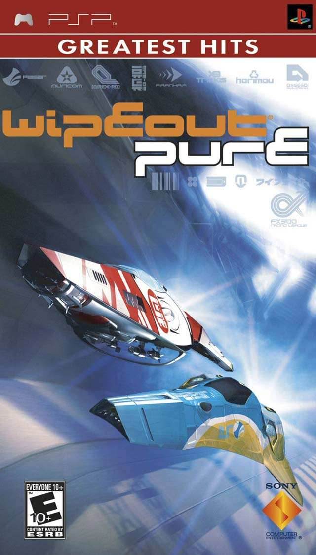Wipeout Pure (Greatest Hits) (PSP) - Game Only