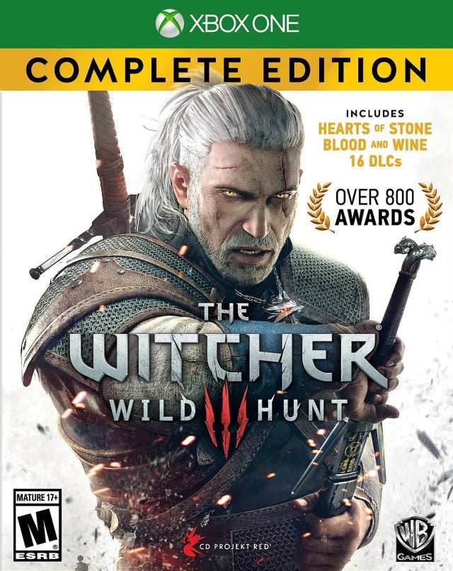 The Witcher 3: Wild Hunt Complete Edition (Xbox One) - Game Manual Only