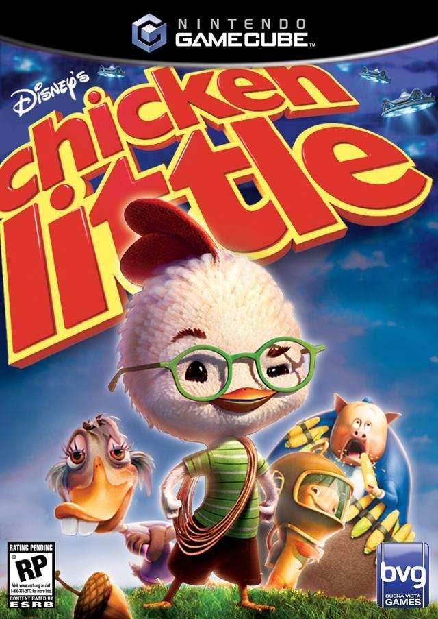 Chicken Little (Gamecube) - Game Manual Only