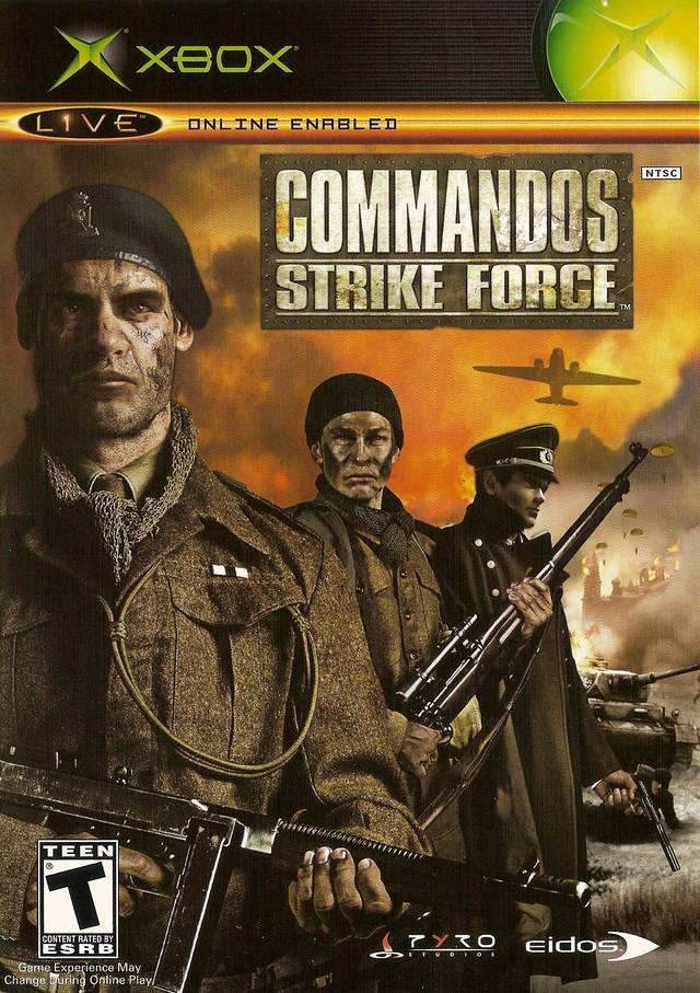 Commandos Strike Force (Xbox) - Game Manual Only