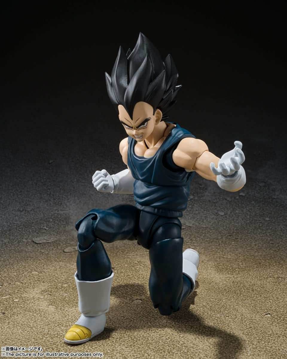 Tamashi Nations - Dragon Ball Super: Super Hero - Vegeta Super Hero, Bandai Spirits S.H.Figuarts Figure -
