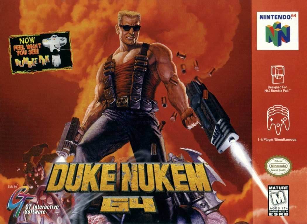 Duke Nukem 64 (Nintendo 64) - Game Manual Only