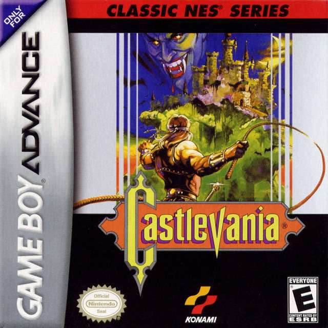 Classic NES Series: Castlevania (Gameboy Advance) - Game Manual Only