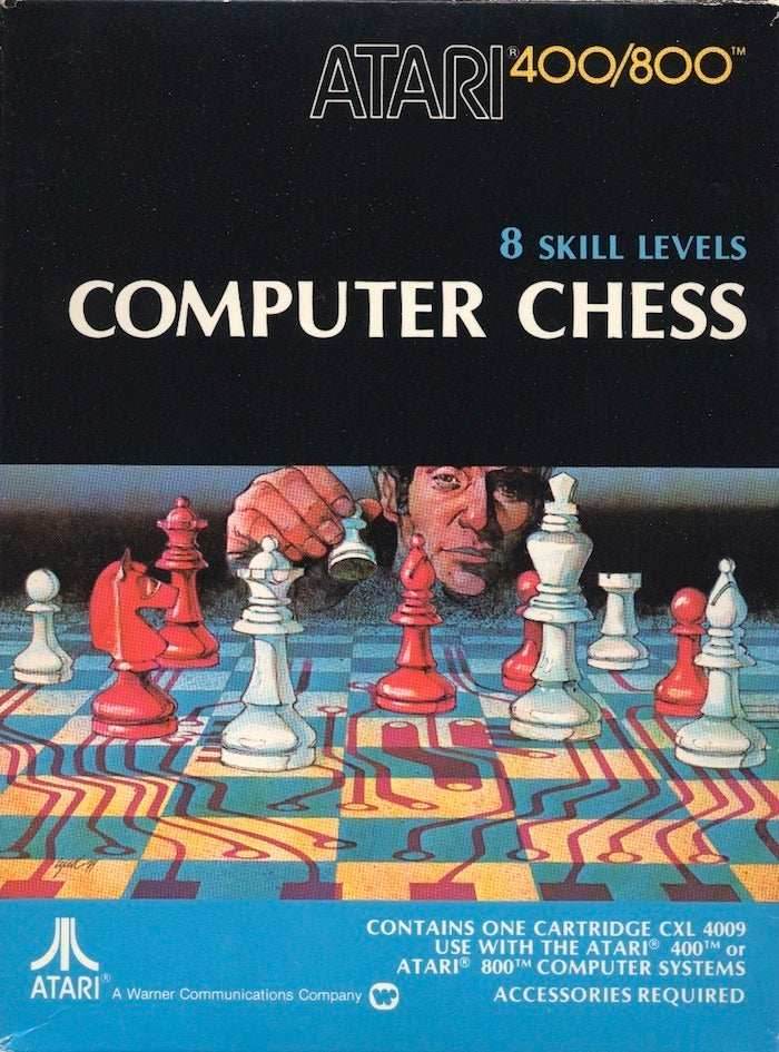 Computer Chess (Atari 400/800) - Game Only