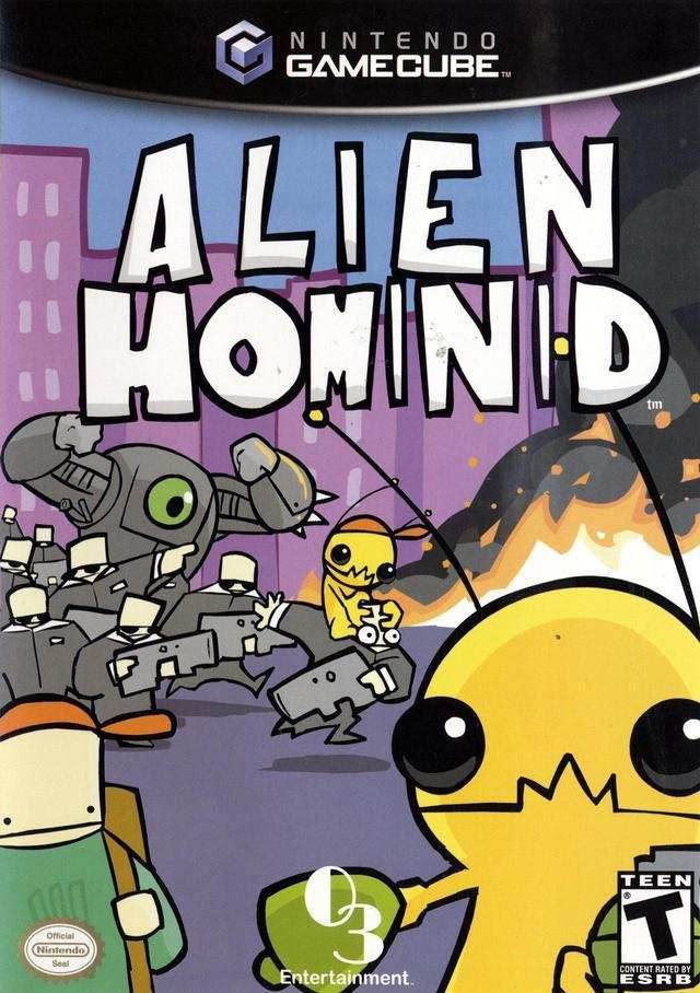 Alien Hominid (Gamecube) - Game Manual Only