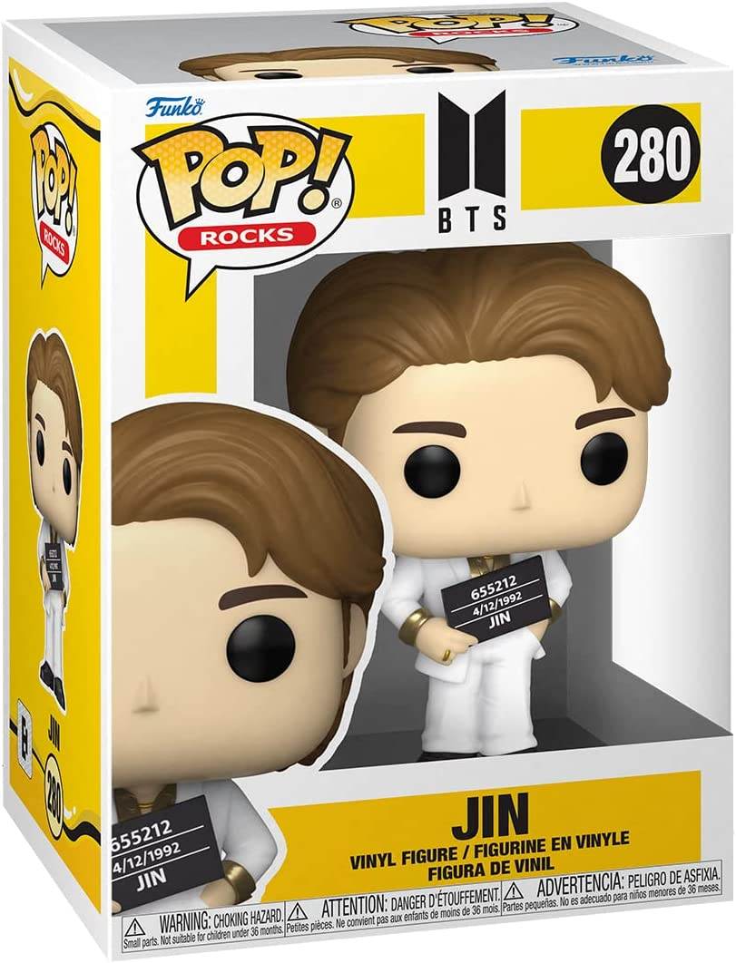 Funko Pop! 280 Rocks: BTS - Jin Figure -
