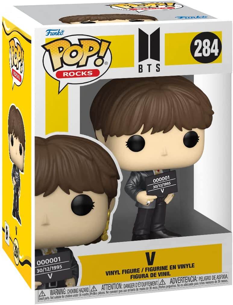 Funko Pop! 284 Rocks: BTS - V Figure -