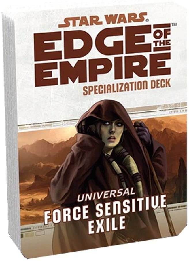 Star Wars: Edge of the Empire: Force Sensitive Exile Specialization Deck -
