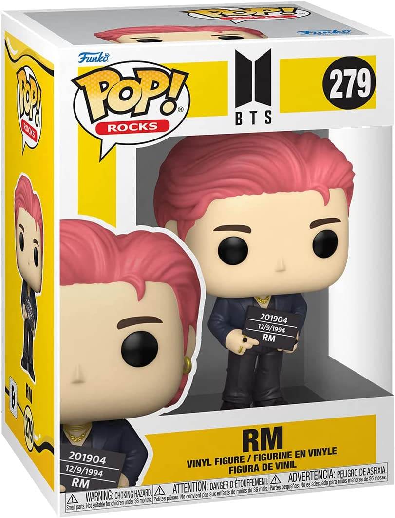 Funko Pop! 279 Rocks: BTS - RM Figure -