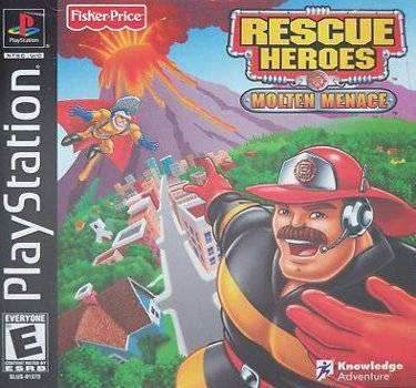 Rescue Heroes Molten Menace (Playstation) - Game Manual Only