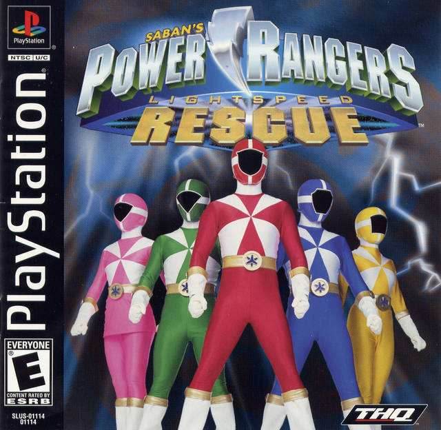 Power Rangers: Lightspeed Rescue (Playstation) - Game Manual Only