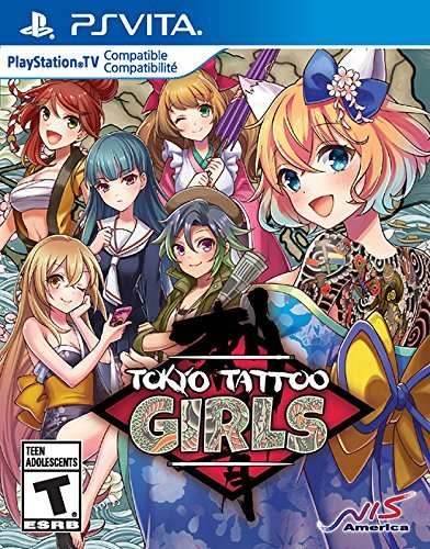 Tokyo Tattoo Girls (Playstation Vita) - Game Manual Only