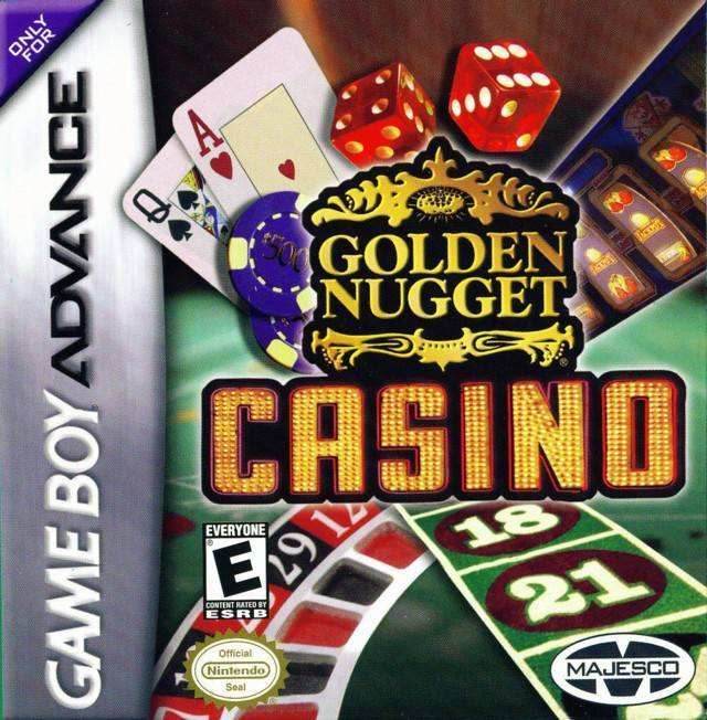 Golden Nugget Casino (Gameboy Advance) - Game Manual Only