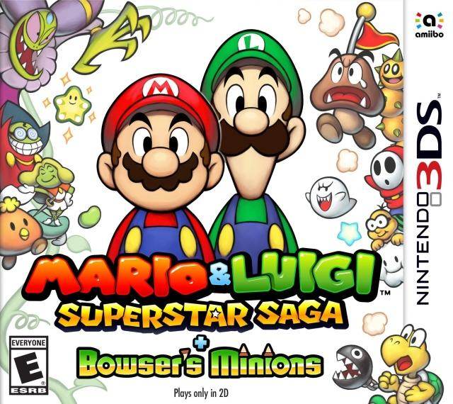 Mario & Luigi: Superstar Saga + Bowser's Minions (Nintendo 3DS) - Brand New