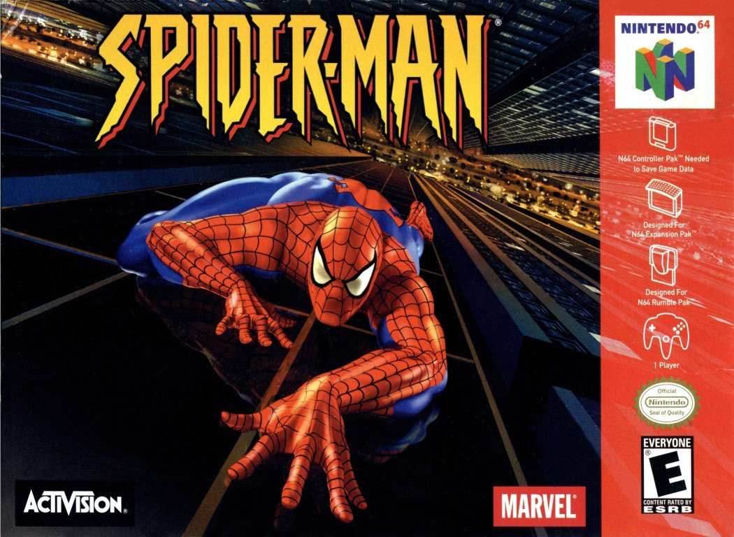 Spider-Man (Nintendo 64) - Game Manual Only