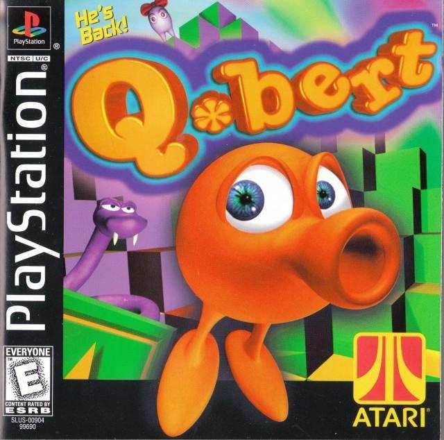 Q*bert (Playstation) - Game Manual Only