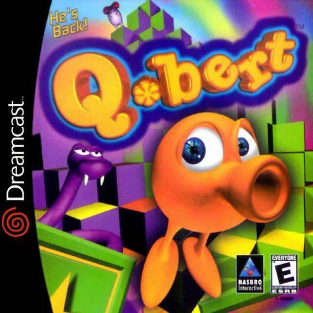 Q*bert (Sega Dreamcast) - Game Manual Only