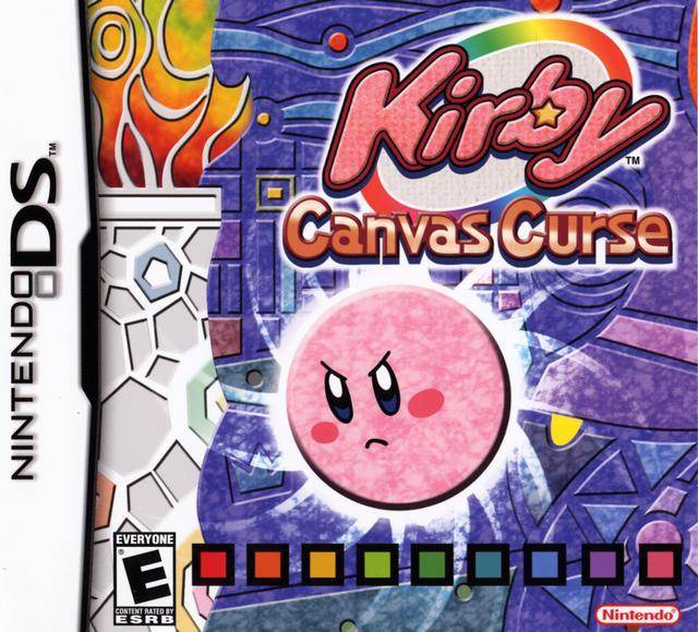 Kirby Canvas Curse (Nintendo DS) - Game Manual Only