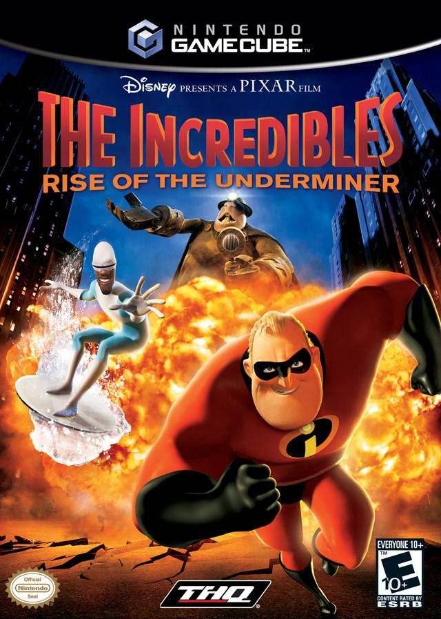 The Incredibles Rise of the Underminer (Gamecube) - Game Manual Only