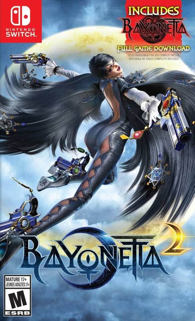 Bayonetta + Bayonetta 2 (Nintendo Switch) - Game Manual Only