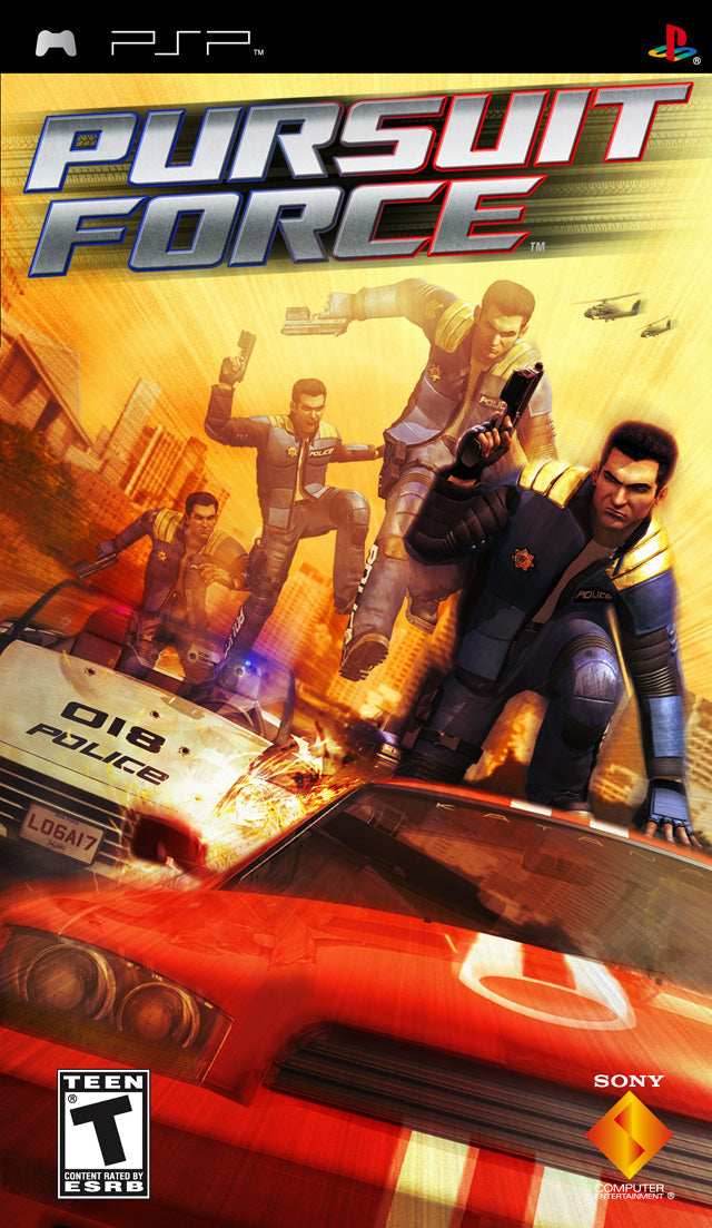Pursuit Force (PSP) - Game Manual Only