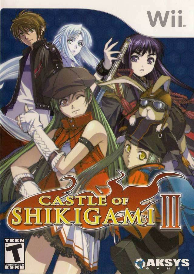 Castle of Shikigami III (Wii) - Game Manual Only