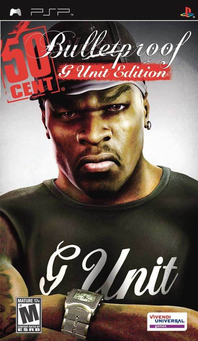 50 Cent Bulletproof G Unit Edition (PSP) - Game Manual Only