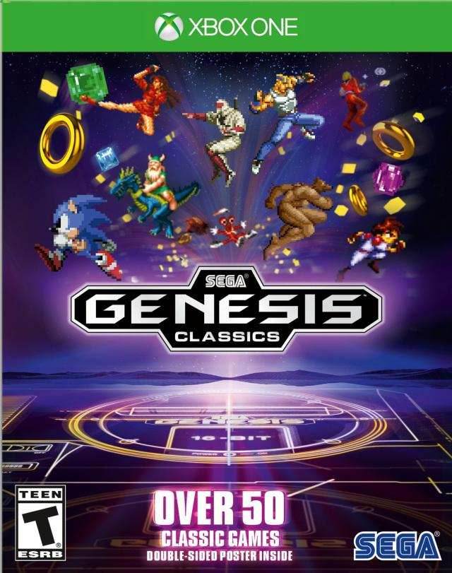 Sega Genesis Classics (Xbox One) - Game Manual Only