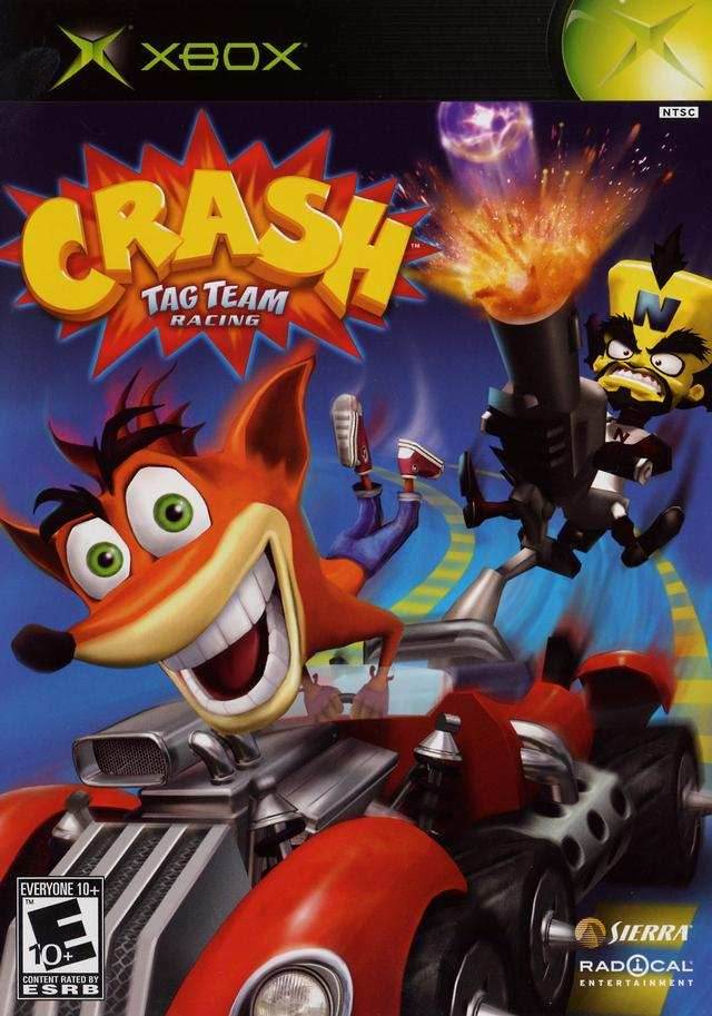 Crash Tag Team Racing (Xbox) - Game Manual Only