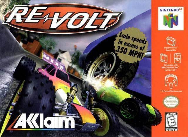 Re-Volt (Nintendo 64) - Game Manual Only