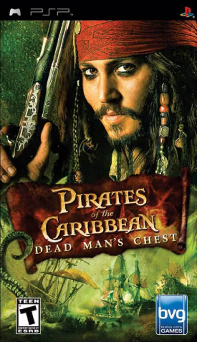 Pirates of the Caribbean Dead Man's Chest (PSP) - Game Manual Only