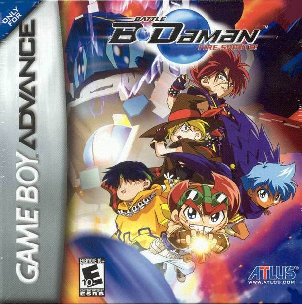 Battle B-Daman: Fire Spirits! (Gameboy Advance) - Game Manual Only