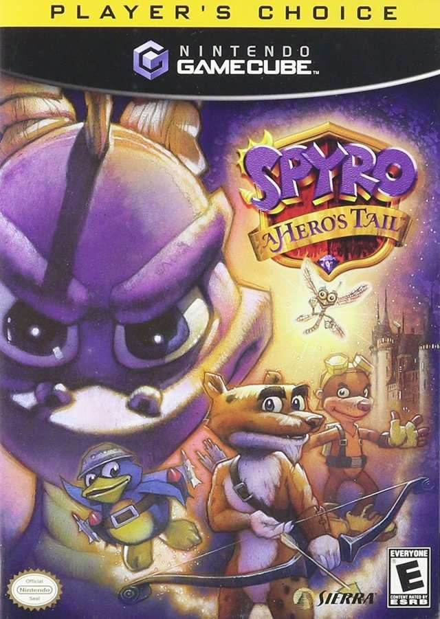 Spyro: A Hero's Tail (Player's Choice) (Gamecube) - Game Manual Only