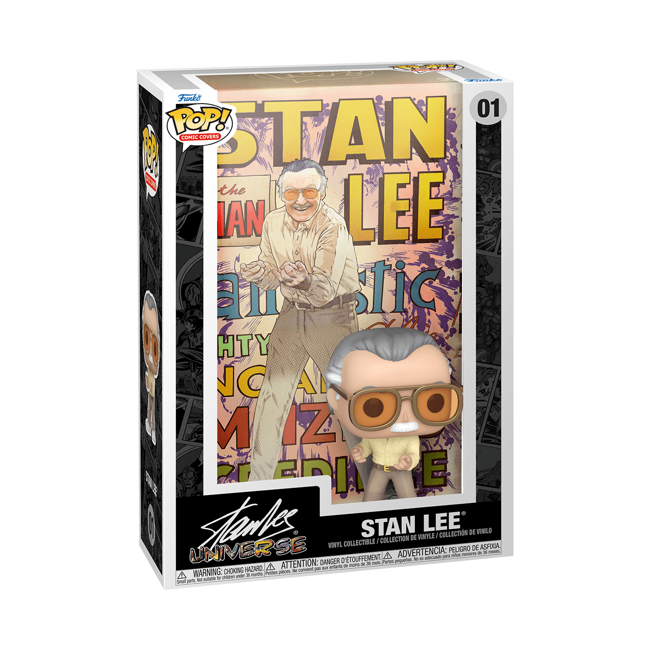 Funko Pop! Comic Cover: Marvel Comics - Stan Lee -