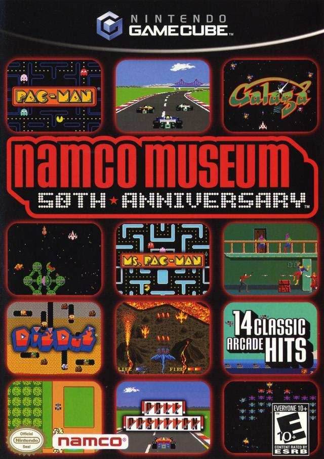 Namco Museum 50th Anniversary (Gamecube) - Game Manual Only