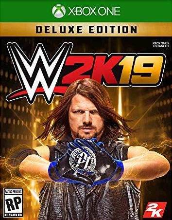WWE 2K19 Deluxe Edition (Xbox One) - Game Manual Only