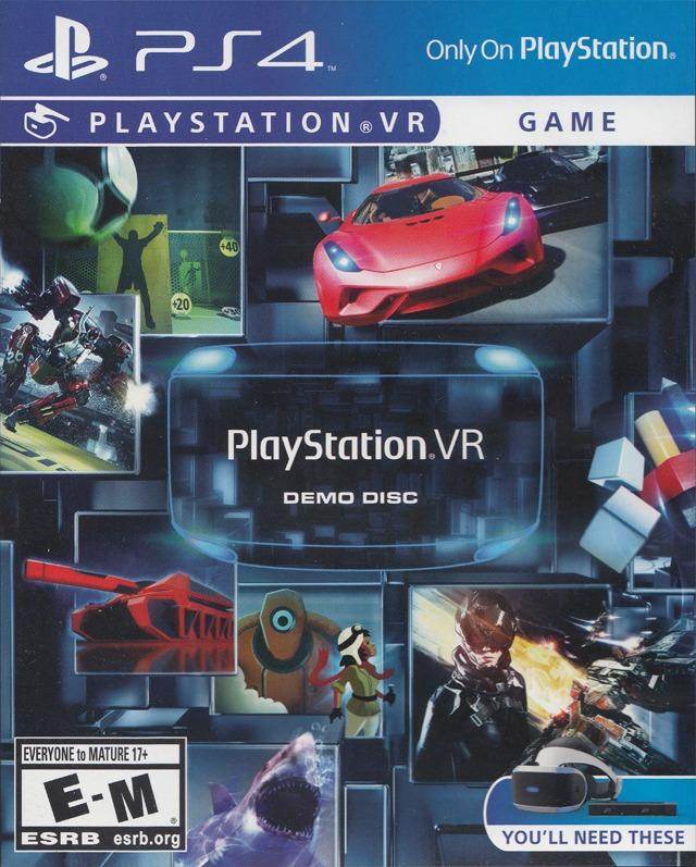 Playstation VR Demo Disc (Playstation 4) - Game Manual Only