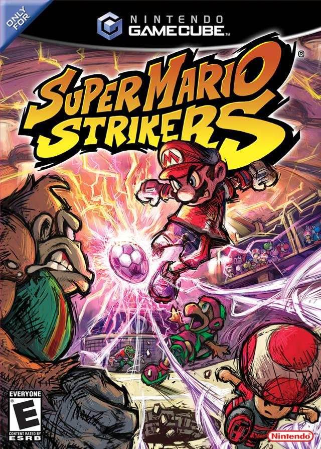 Super Mario Strikers (Gamecube) - Game Manual Only
