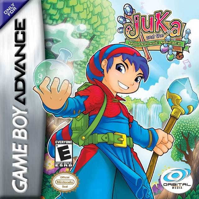 Juka and the Monophonic Menace (Gameboy Advance) - Game Manual Only