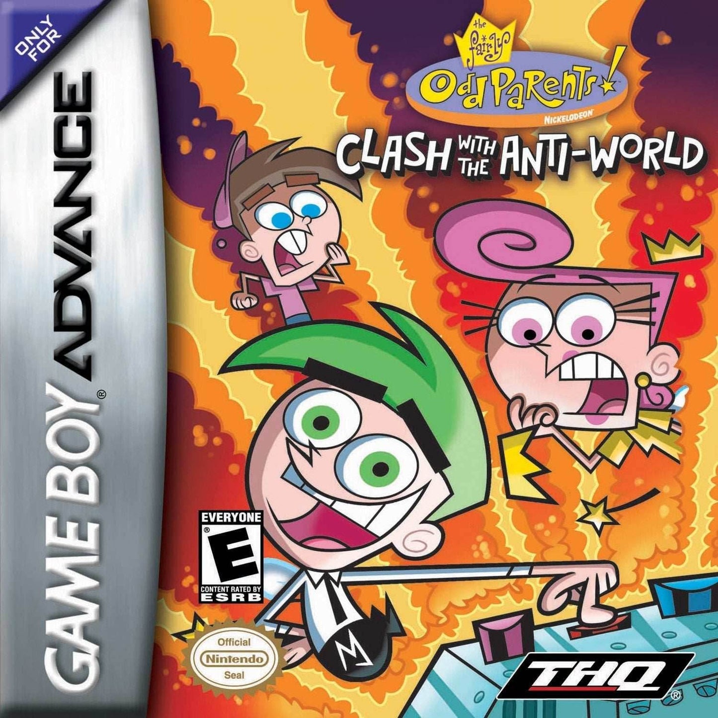 Fairly Odd Parents Clash with the Anti-World (Gameboy Advance) - Game Manual Only
