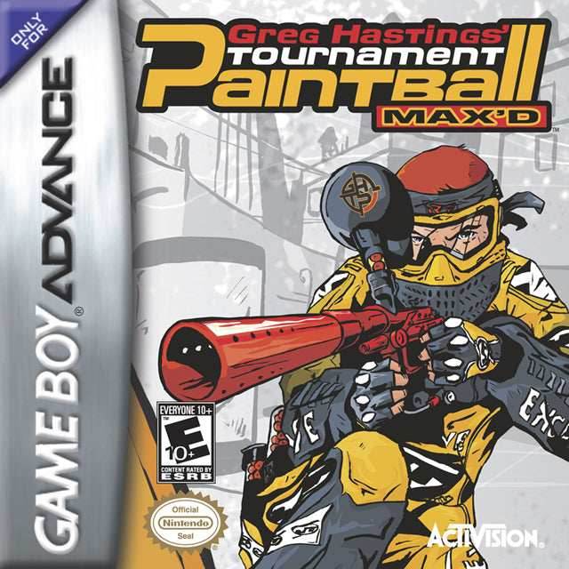 Greg Hastings' Tournament Paintball Max'd (Gameboy Advance) - Game Manual Only
