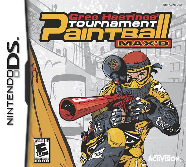Greg Hastings' Tournament Paintball Max'd (Nintendo DS) - Game Manual Only
