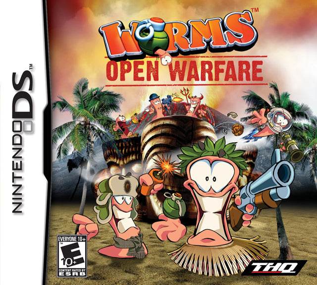 Worms: Open Warfare (Nintendo DS) - Game Manual Only