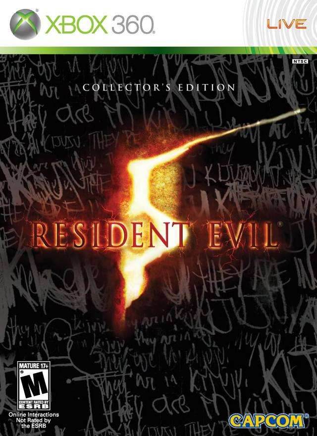 Resident Evil 5: Collector's Edition (Xbox 360) - Game Manual Only