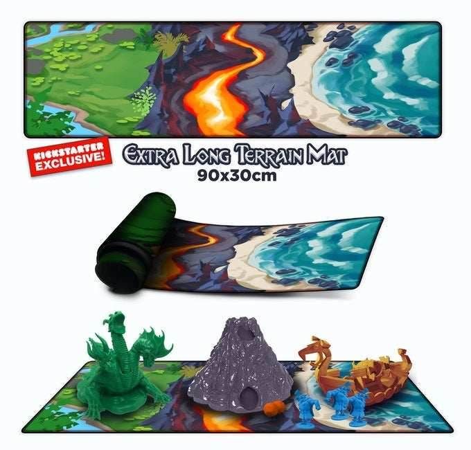 Catapult Feud: Extra Long Terrain Mat -