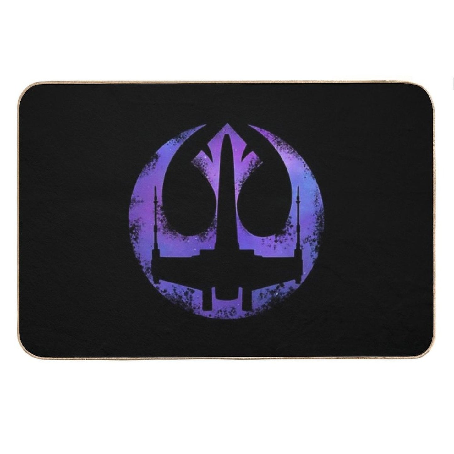 Galaxy Star Ship Bath Mat