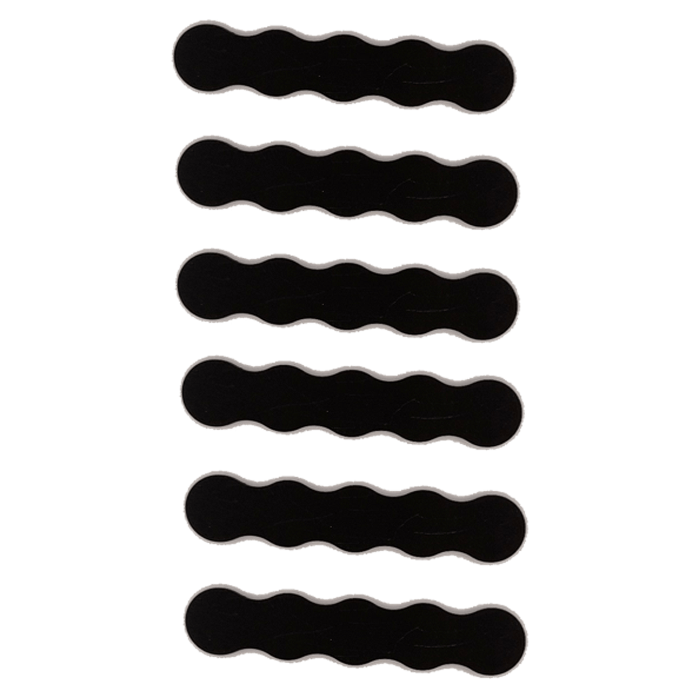 6pcs 5-Man Straight Plasteel & Adhesive Movement Tray